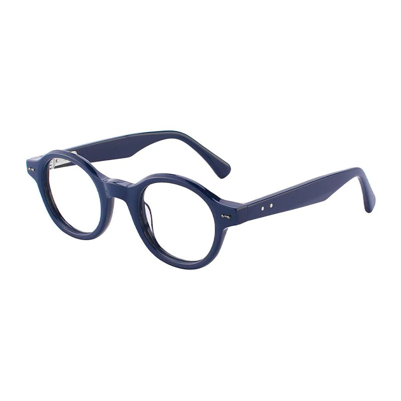 Unisex Retro Round Prescription Glasses | Stylish Anti Blue Light Eyewear