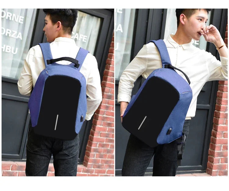 Waterproof Anti-Theft Backpack | Stylish Large Capacity Bag