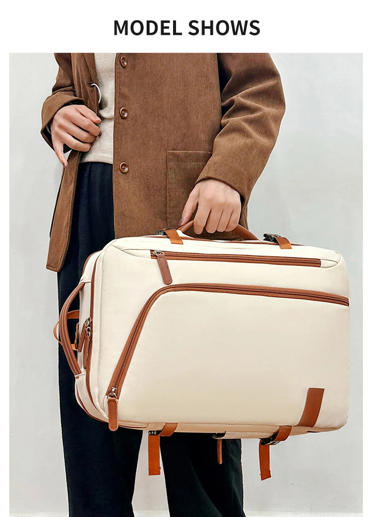 Unisex Large-Capacity Business & Travel Backpack - Stylish & Durable