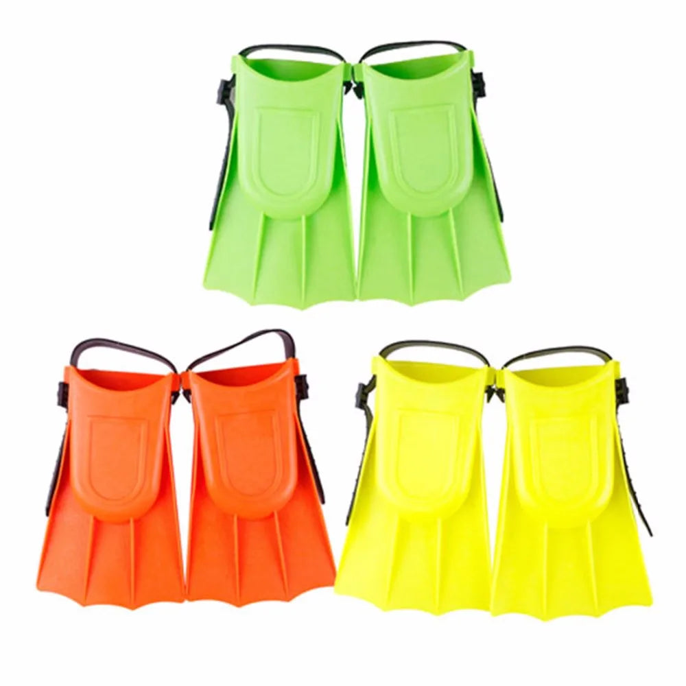 Toddler Soft Adjustable Diving Fins | Fun Swim Aids for Kids