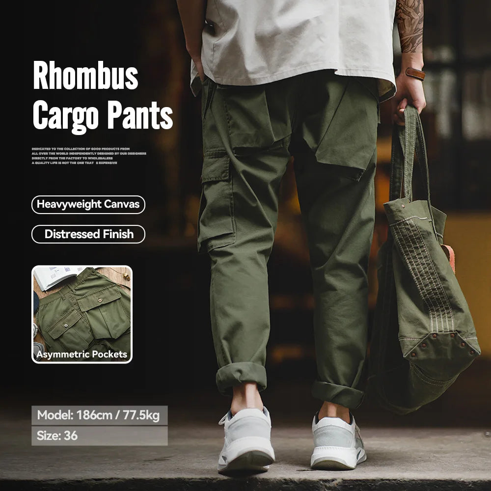 Men's Tactical Cargo Pants | Breathable Multi-Pocket Trousers