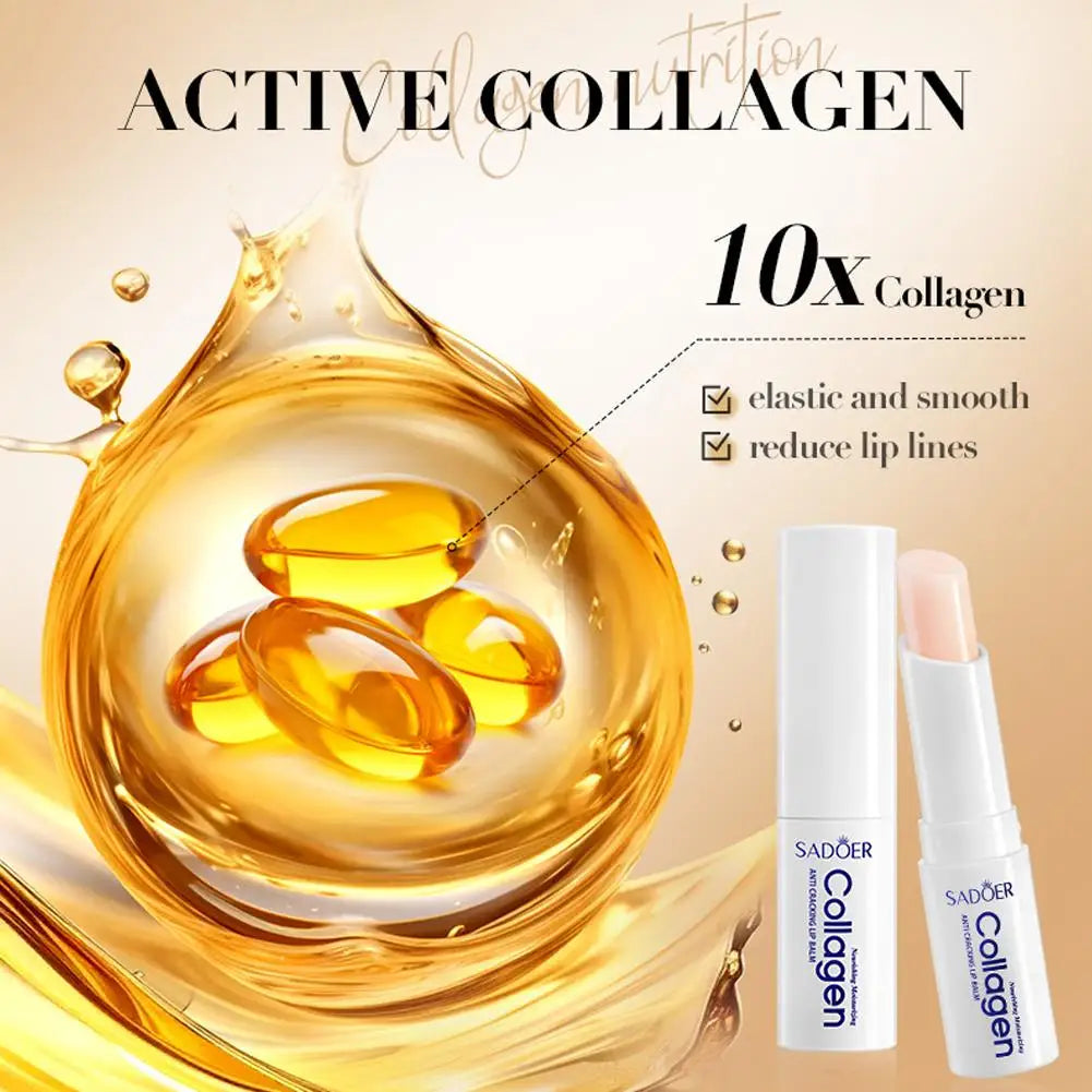 Moisturizing Collagen Lip Balm | Nourishing & Hydrating Care