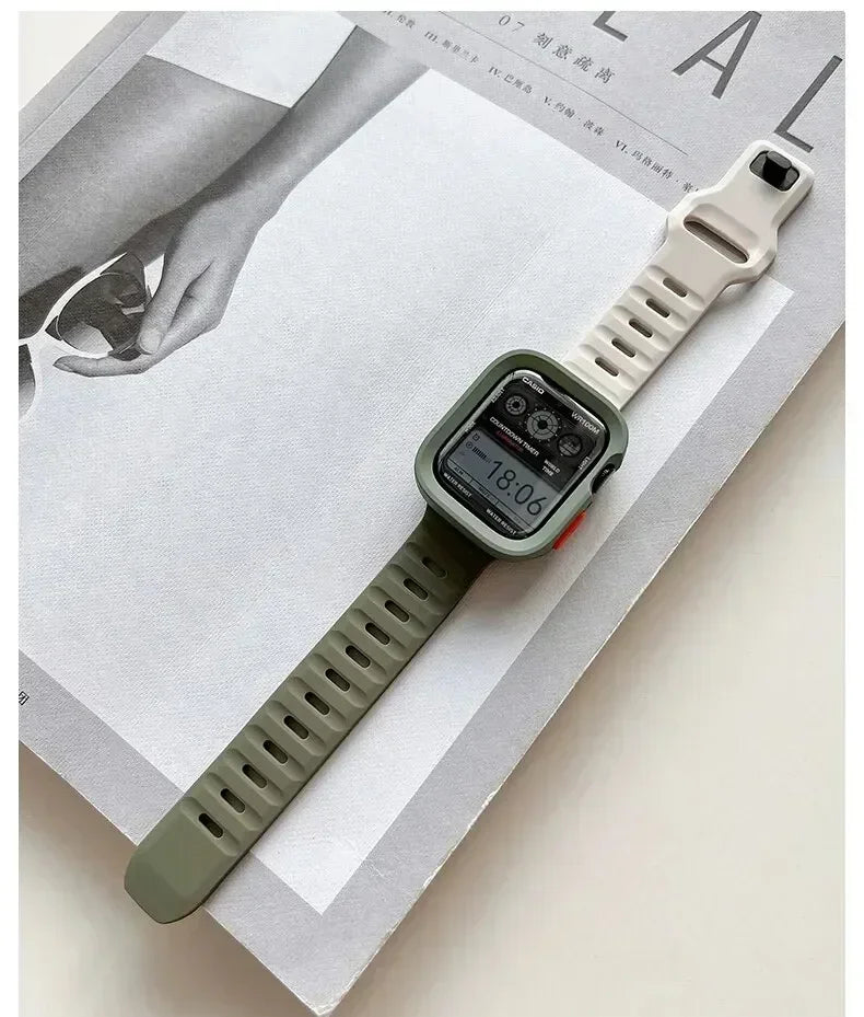 Silicone Case and Strap for Smart Watches | Comfortable & Durable