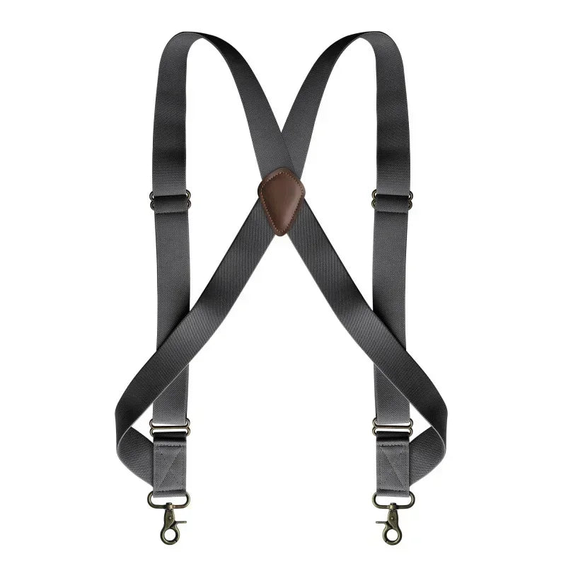Adjustable Men's Suspenders | Stylish Elastic Braces for Pants