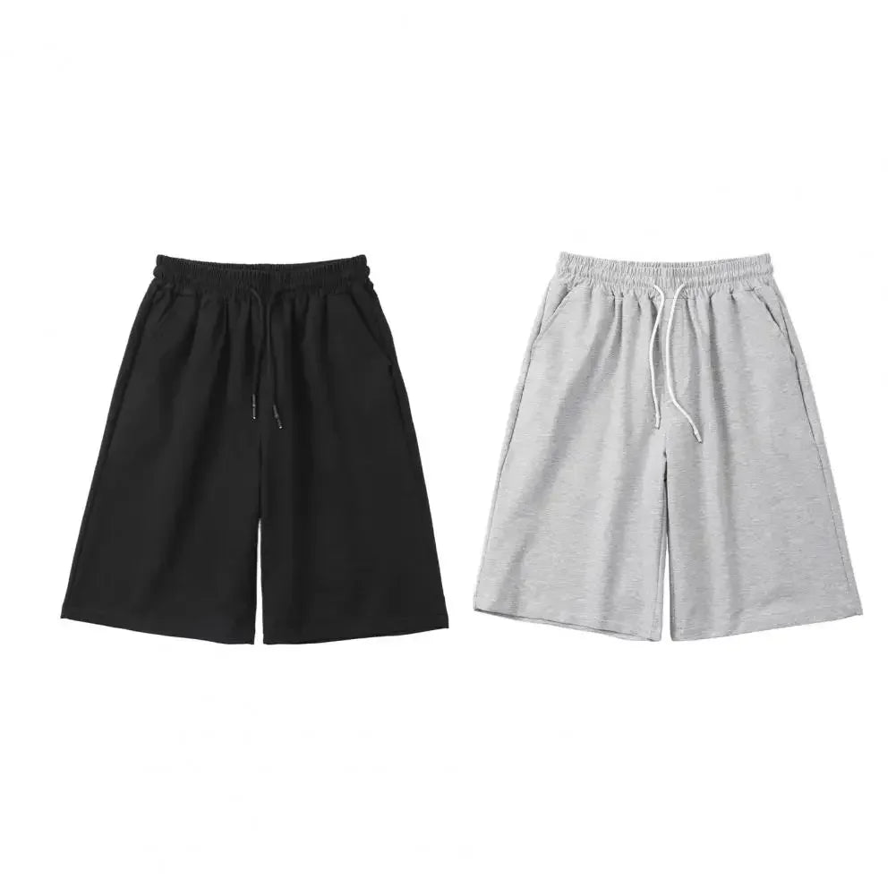 Men's Casual Baggy Sweatpants Shorts | Comfortable Knee-Length Joggers