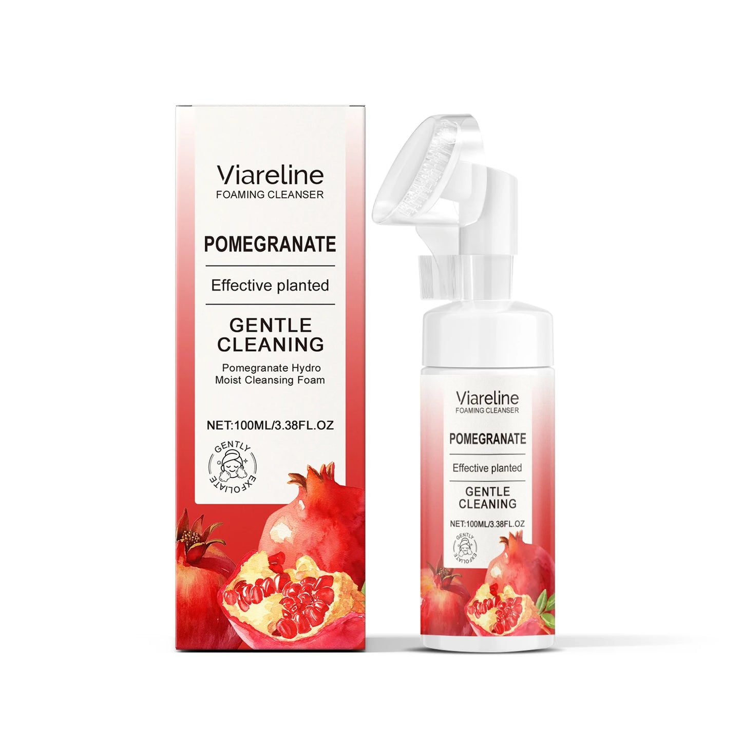 Gentle Pomegranate Foaming Facial Cleanser | Refreshing Cleanser