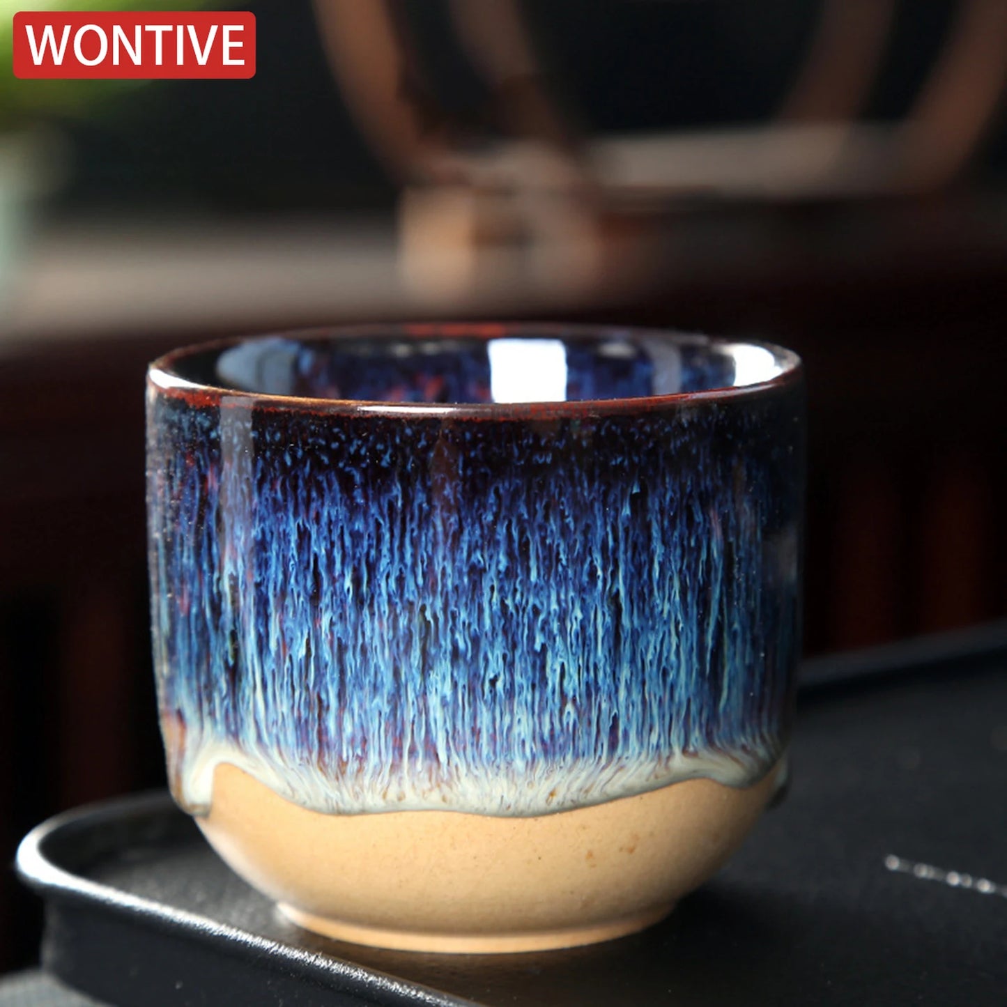 Ceramic Tea Cups Set for Traditional Kung Fu Tea Experience