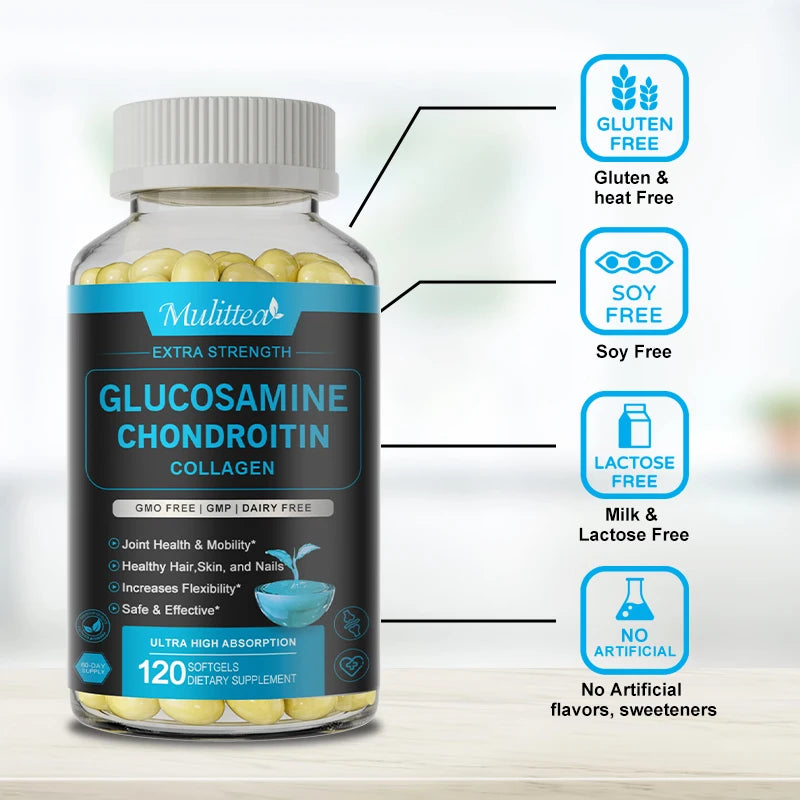 Joint Support Capsules with Collagen Peptides for Health