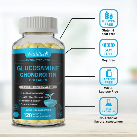Joint Support Capsules with Collagen Peptides for Health