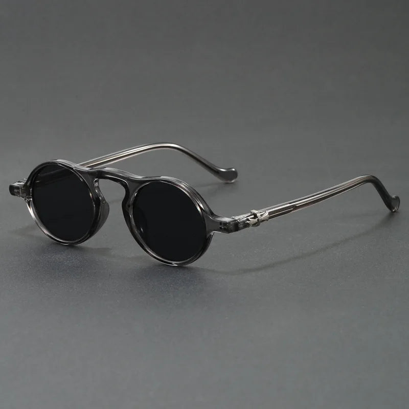 Vintage Round Sunglasses | Ultra-Light Oval Fashion Eyewear