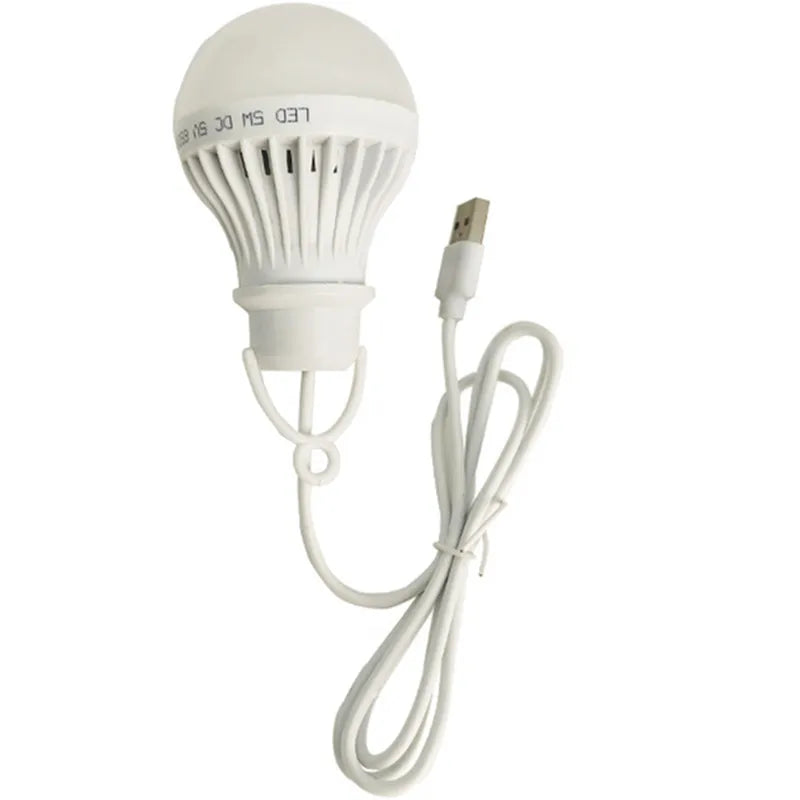 Portable USB Bulb Lantern | Versatile Camping Light for Outdoors
