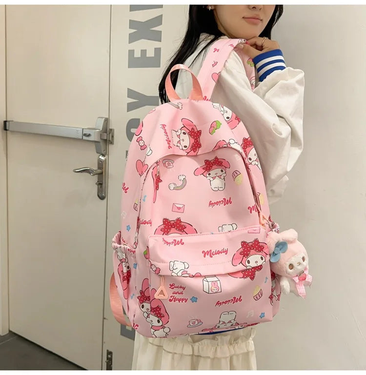 Kawaii Anime Girl Backpack | Large Capacity Student Bag