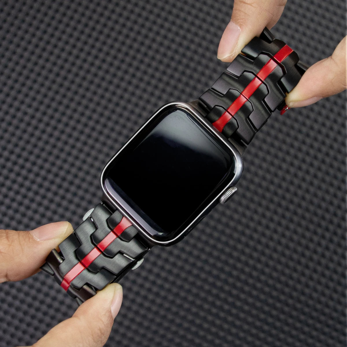 Titanium Color Metal Strap for Apple Watch | Premium Quality Band
