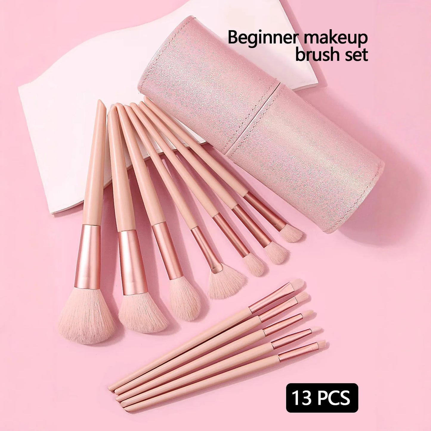 13 Pcs Makeup Brush Set | Flawless Application Beauty Tools