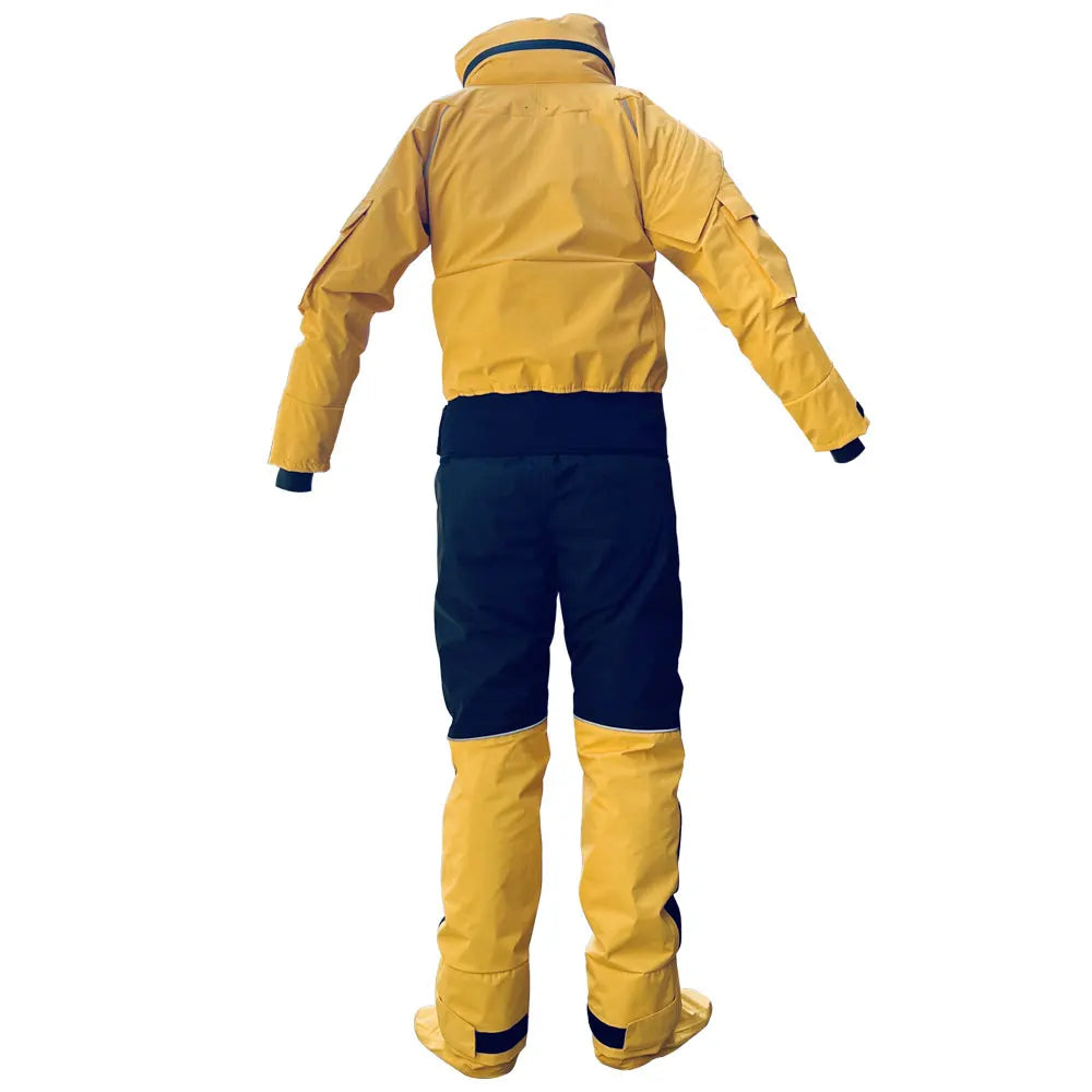 Waterproof Full Drysuit with Detachable Hood for Watersports