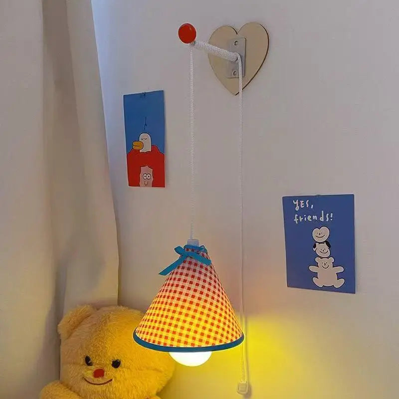 Linda luz nocturna recargable | Acogedora lámpara para habitaciones infantiles