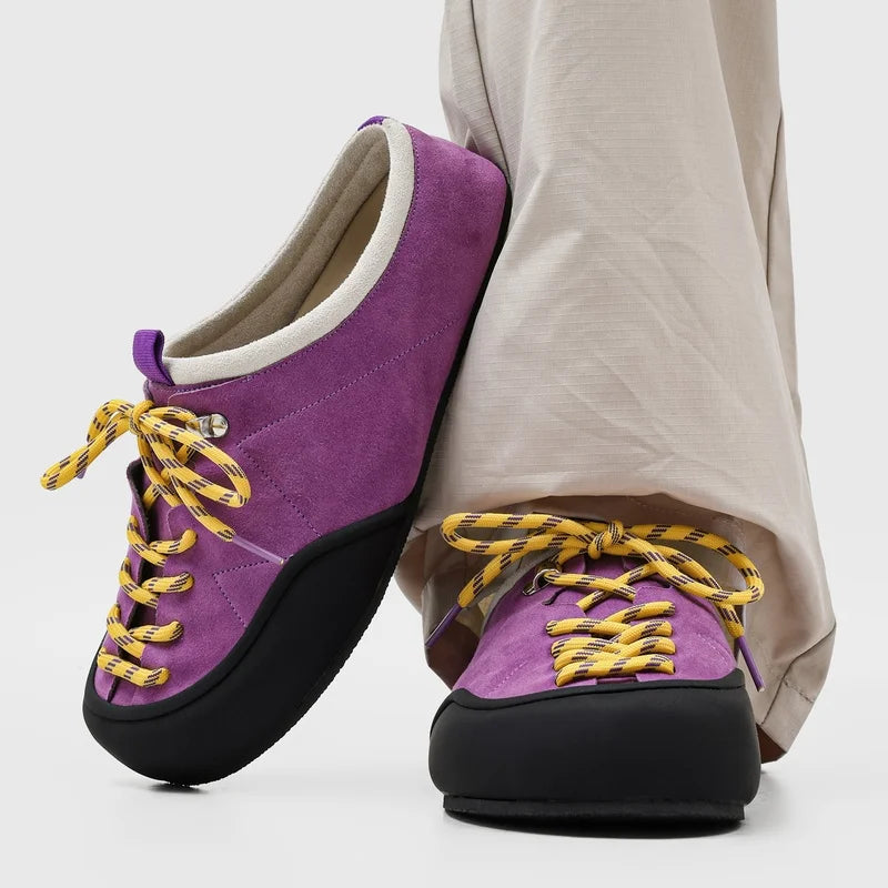 Men's Suede Sandals | Retro Stylish Slingback Walking Shoes