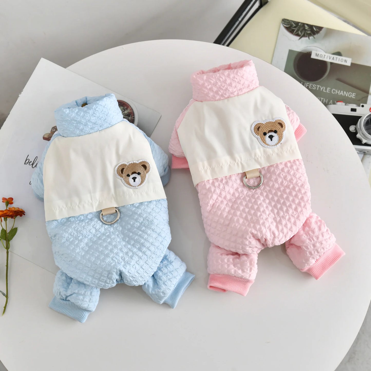 Windproof Pet Apparel for Small Dogs | Stylish & Cozy Jumpsuits