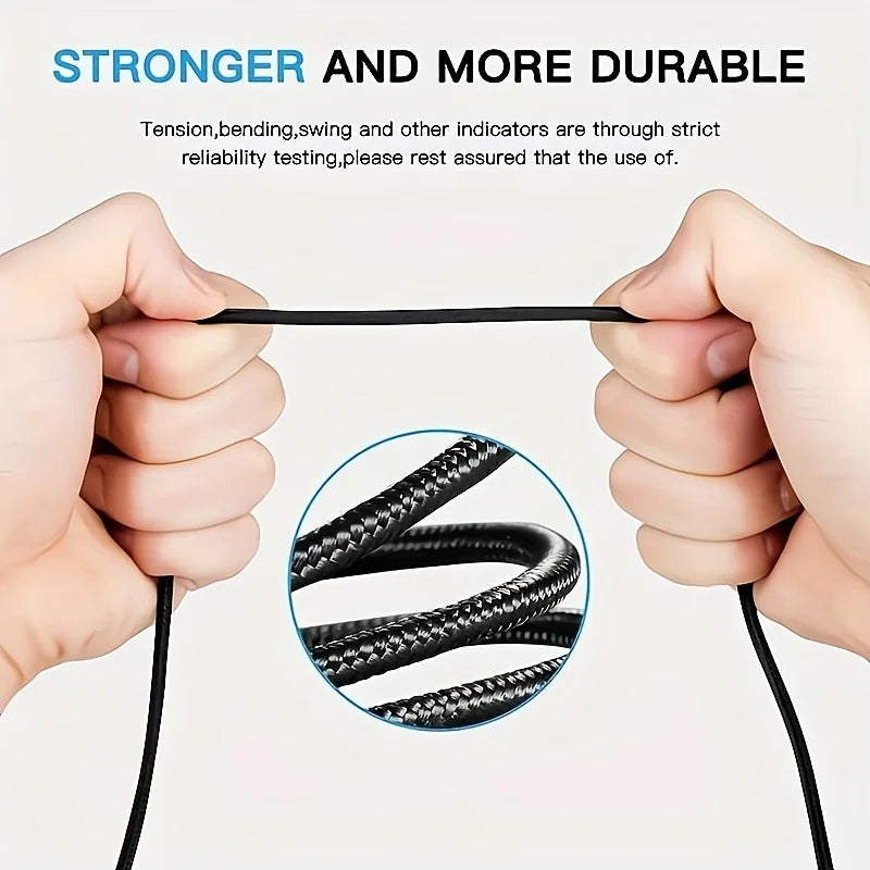 60W Quick Type C to Type C Fast Charging Data Cable