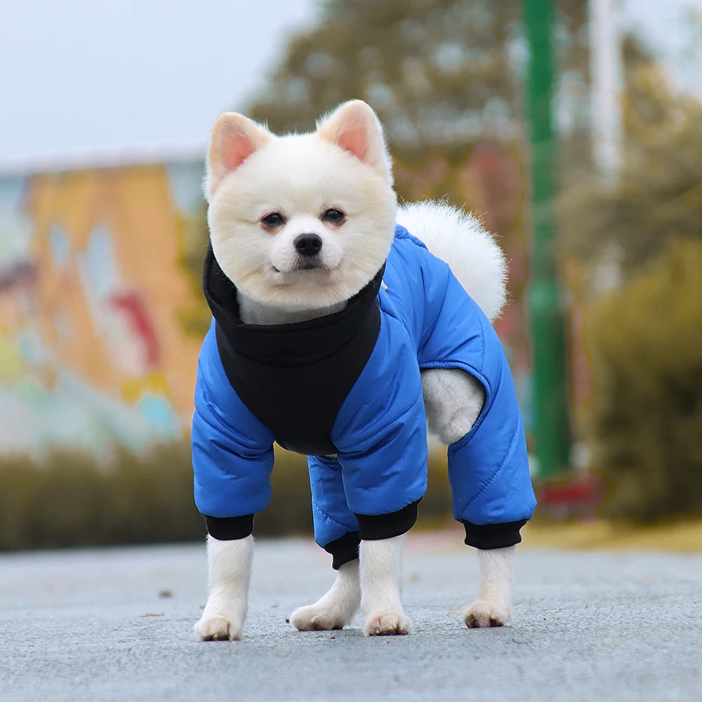 Waterproof Dog Jumpsuit Coat | Warm Winter Clothing for Pets