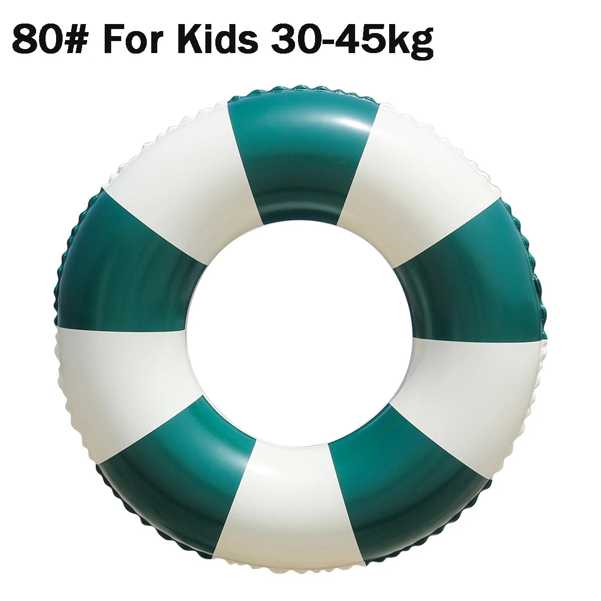 Inflatable Vintage Striped Pool Float | Stylish Swim Tube for All