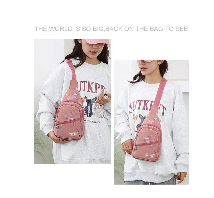 Women's Trendy Cross Body Chest Bag | Fashionable Travel Backpack