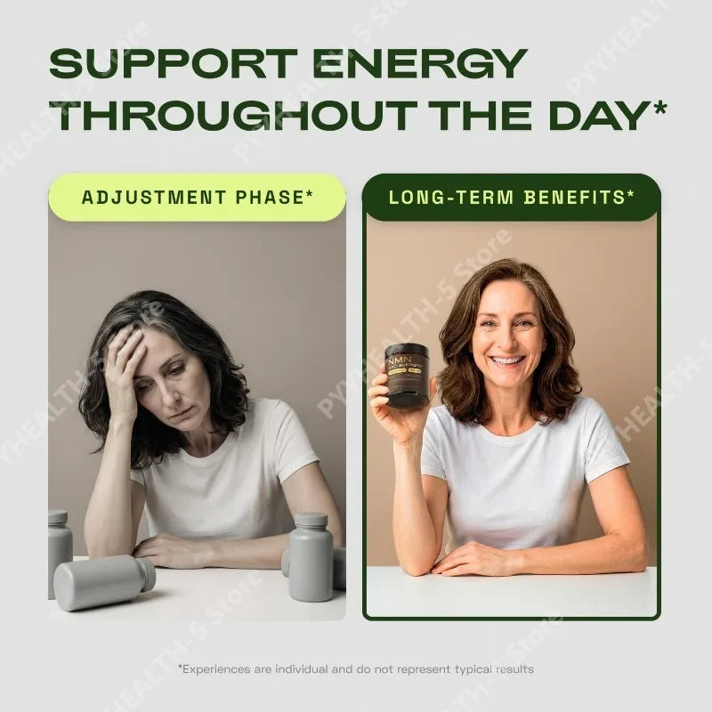 Premium NMN 1000 Mg Capsule Supplement for Energy & Vitality