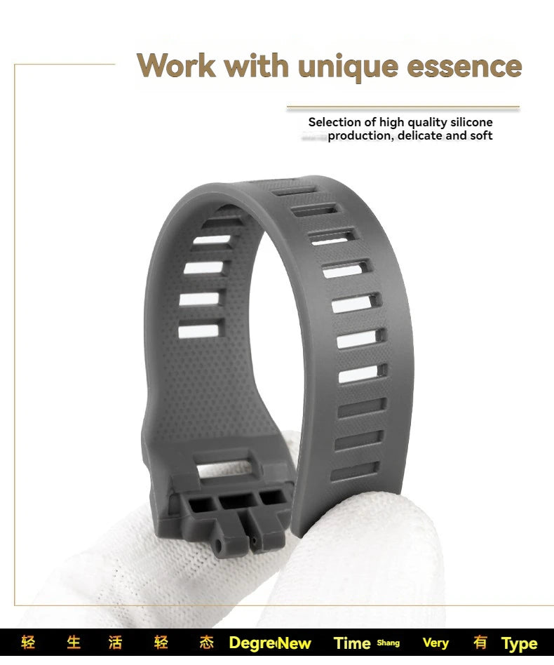 Silicone Strap for Sports Watches | Waterproof and Durable Replacement