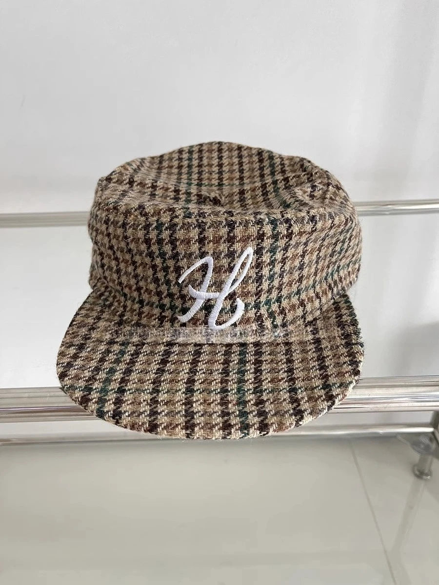 Retro Embroidered Duckbill Caps | Casual Leopard Print Baseball Hat