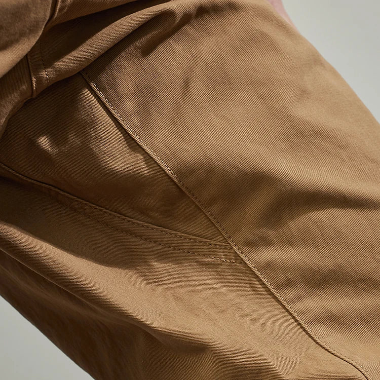 Men's Casual Tapered Cotton Cargo Pants | Stylish and Comfortable