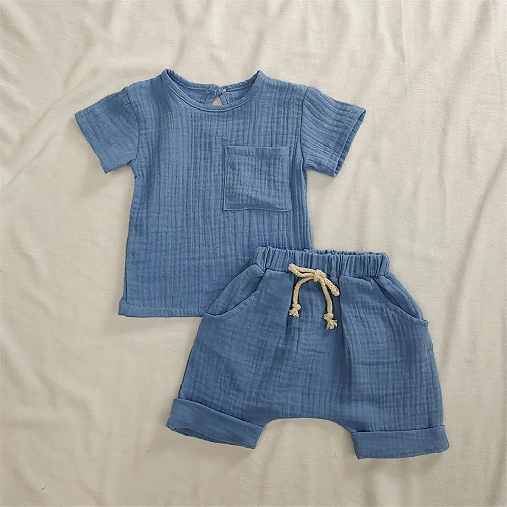 Cotton Infant Outfit Set | Soft Clothes for Newborns & Toddlers