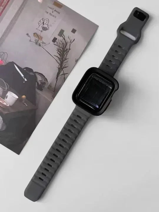 Silicone Case and Strap for Apple Watch | Stylish & Durable