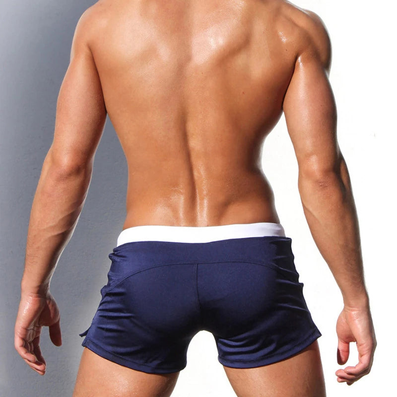 Men's Summer Beach Shorts | Stylish Mesh Lined Swim Trunks