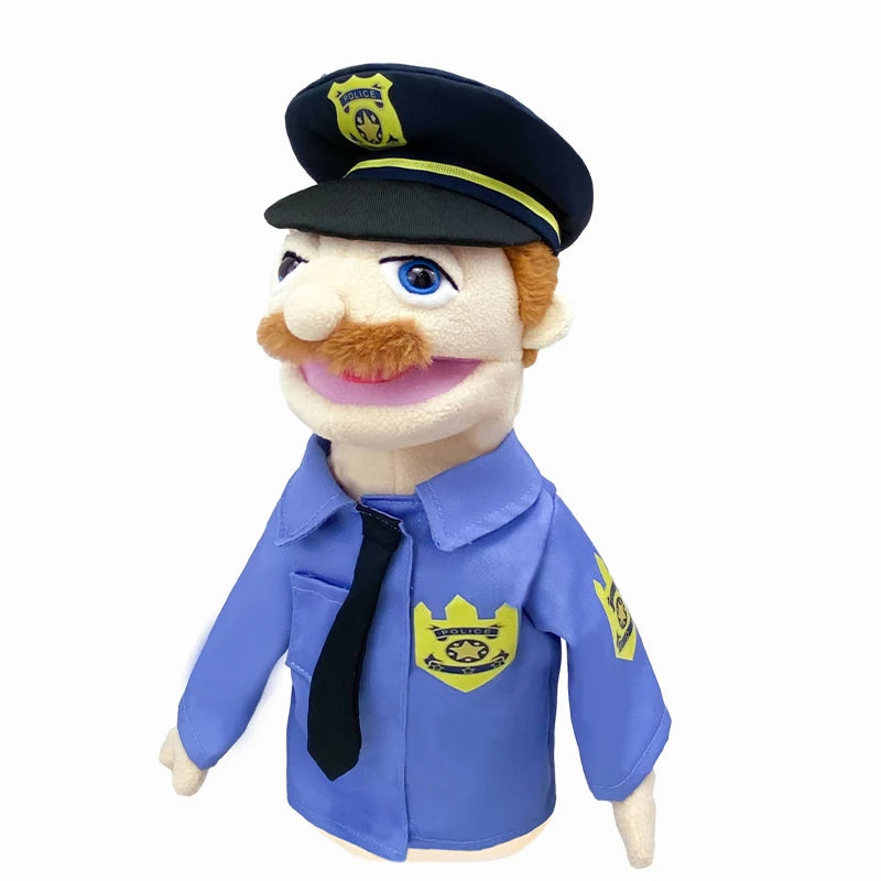 Cartoon Profession Series Plush Hand Puppets | Fun & Engaging Dolls