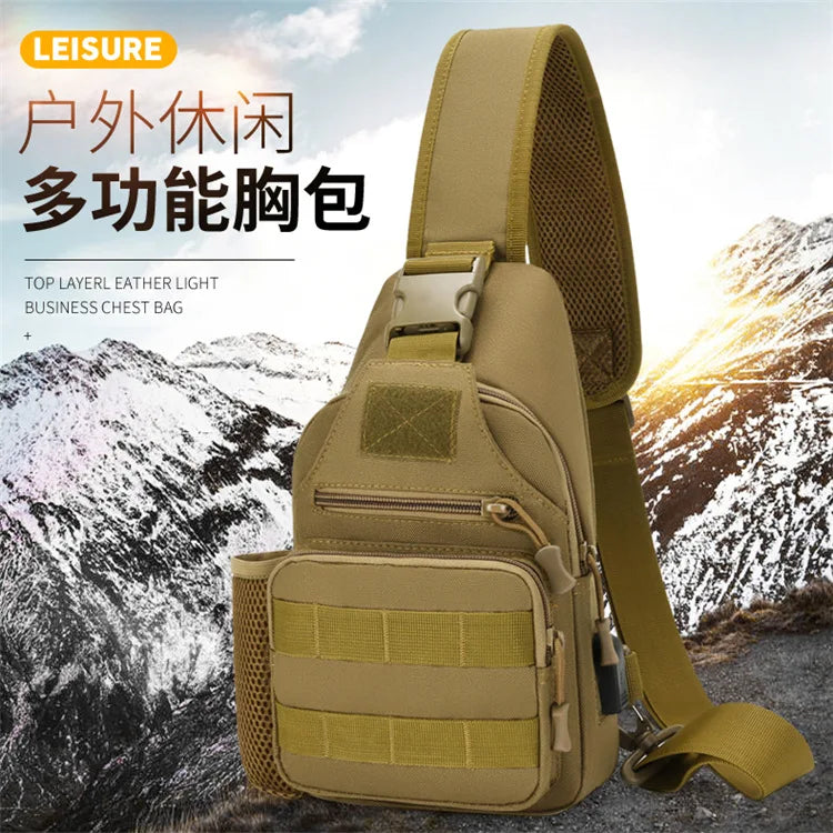 Men's Tactical Shoulder Bag | Versatile Outdoor Hiking Backpack