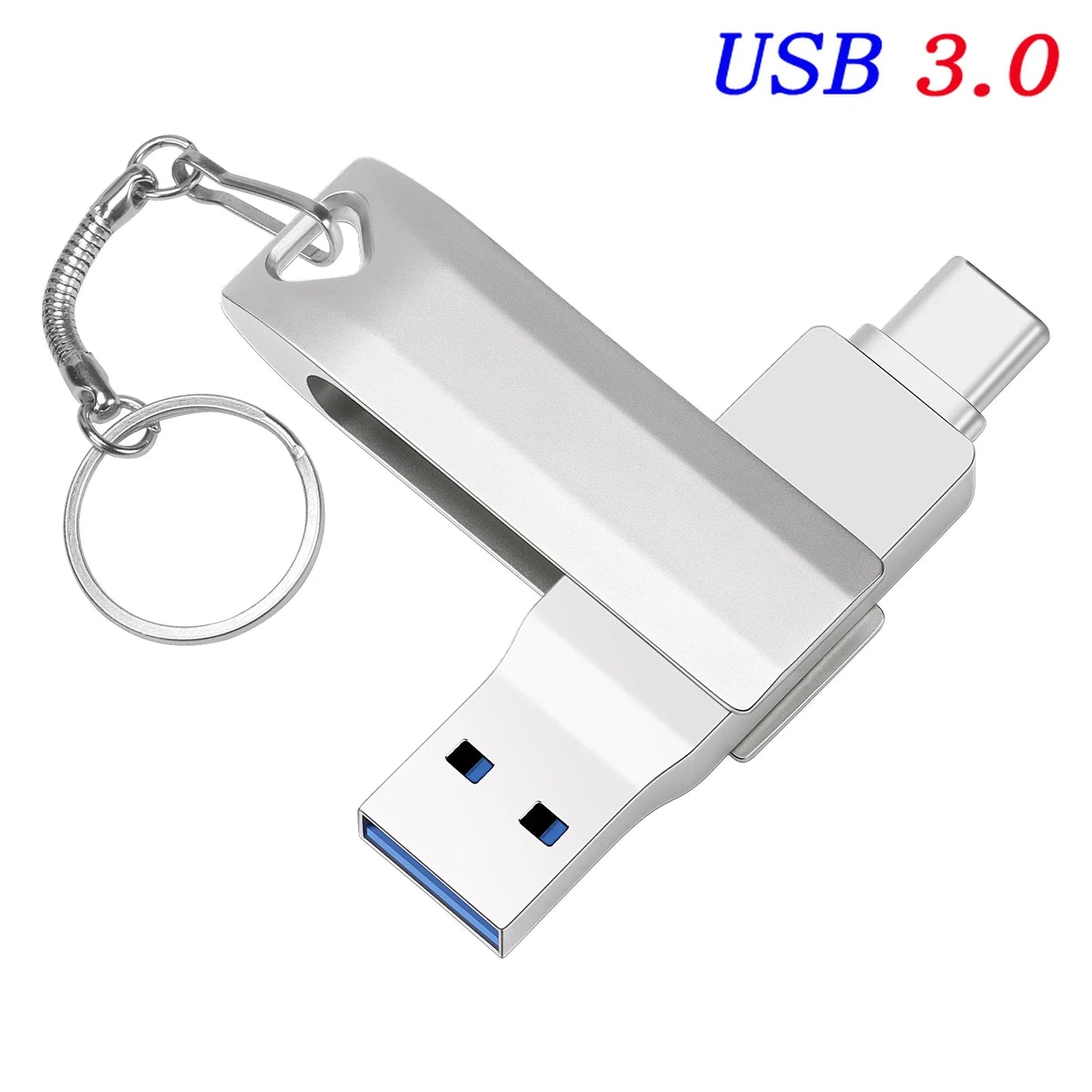 USB-C OTG Dual Pendrive | High-Speed Metal Flash Drive Options