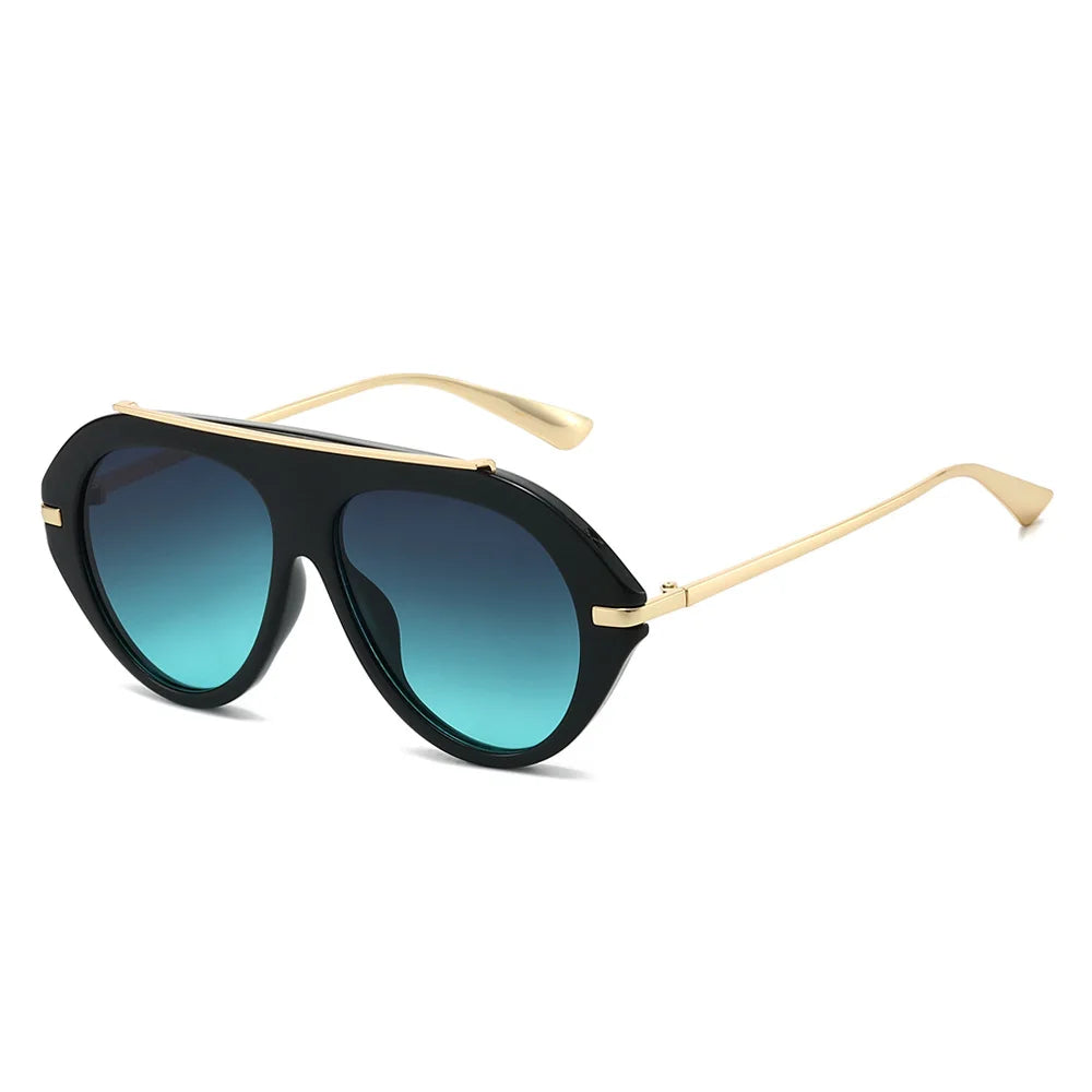 Oversized Retro 70s Pilot Sunglasses | Stylish Vintage Shades