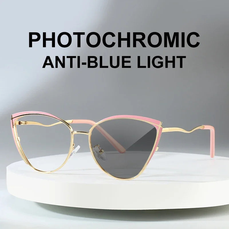 Personalized Cat Eye Glasses for Women | Customizable Style & Comfort