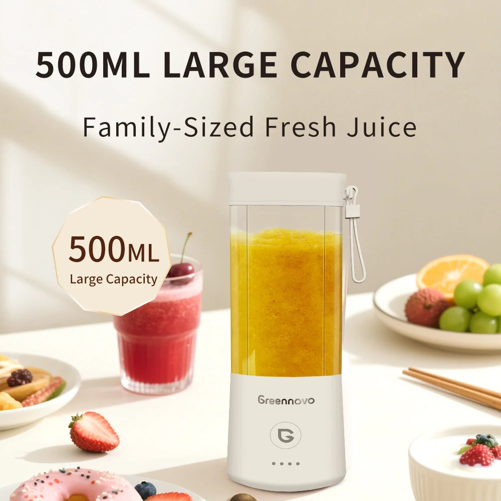 Portable Electric Blender | Multifunctional Mini Juicer for Smoothies