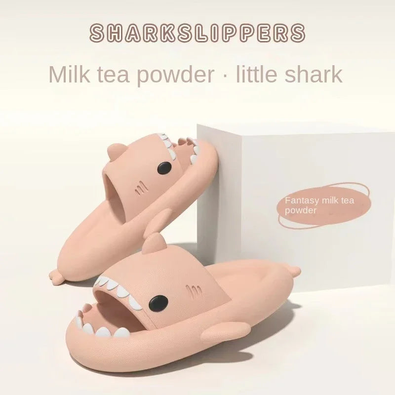 Cute Shark Slides | Non-Slip Summer Slippers for Everyone