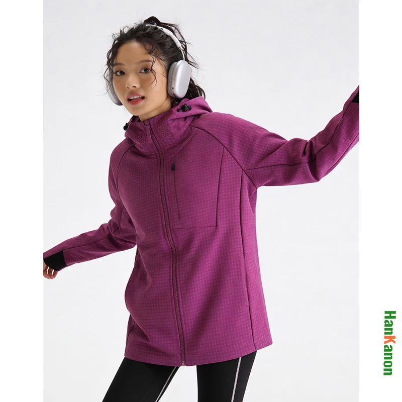 Lightweight Breathable Mesh Soft Shell Outdoor Sports Jacket