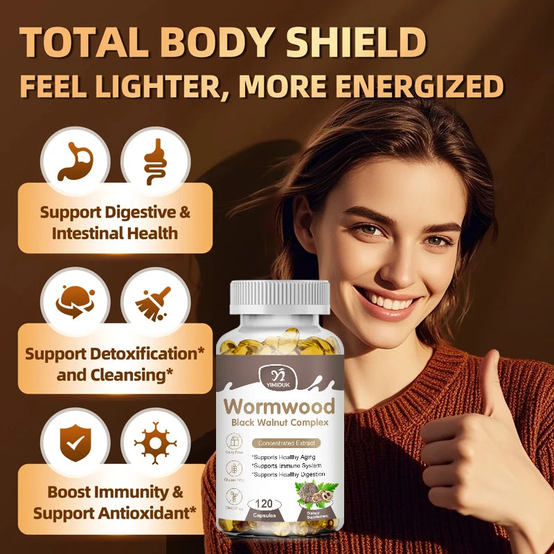 Premium Wormwood Cleanse Supplement for Intestinal Health
