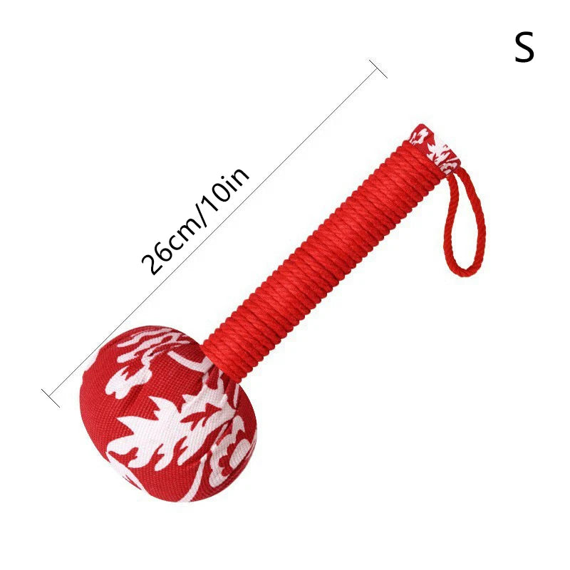 Long-Handled Wormwood Massage Hammer for Stress Relief