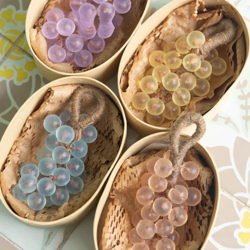 Crystal Transparent Grape Air Freshener Soap | Bathroom Decor