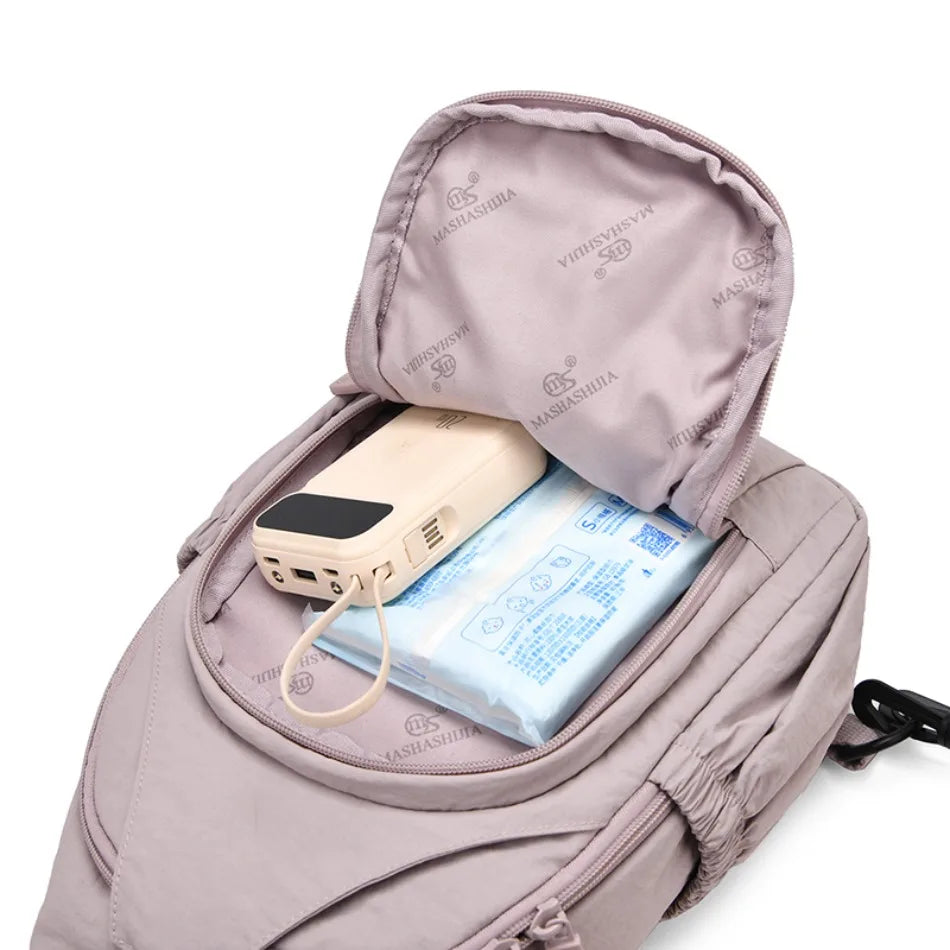 Women's 3-in-1 Convertible Shoulder Chest Bag & Backpack