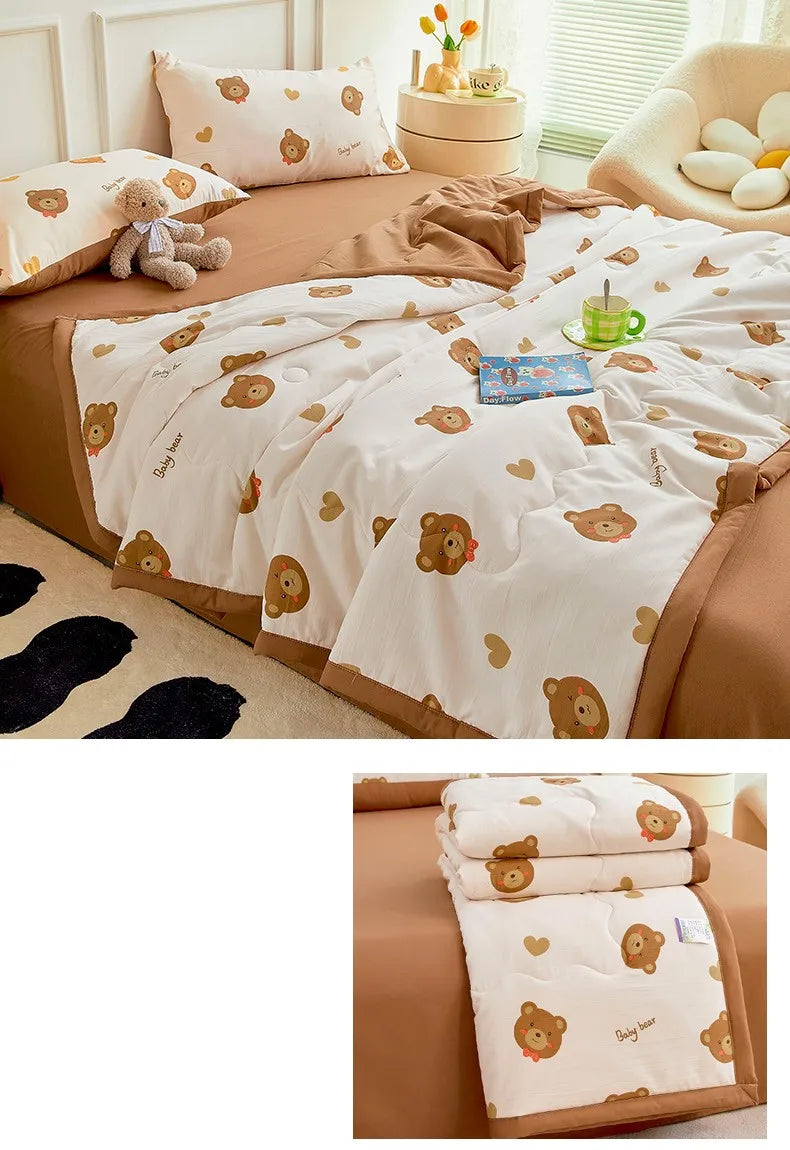 Summer Thin Duvet | Soft Printed Comforter for All Sizes