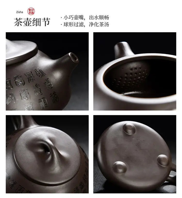 Handmade Yixing Clay Teapot | Perfect Tea Maker for Kung Fu Tea