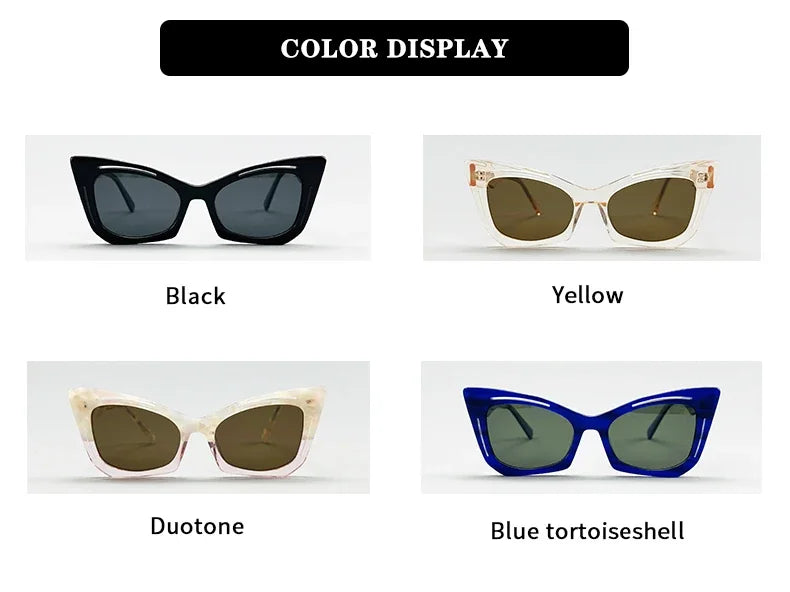 Trendy Cat Eye Sunglasses for Women | UV Protection & Polarized Lenses