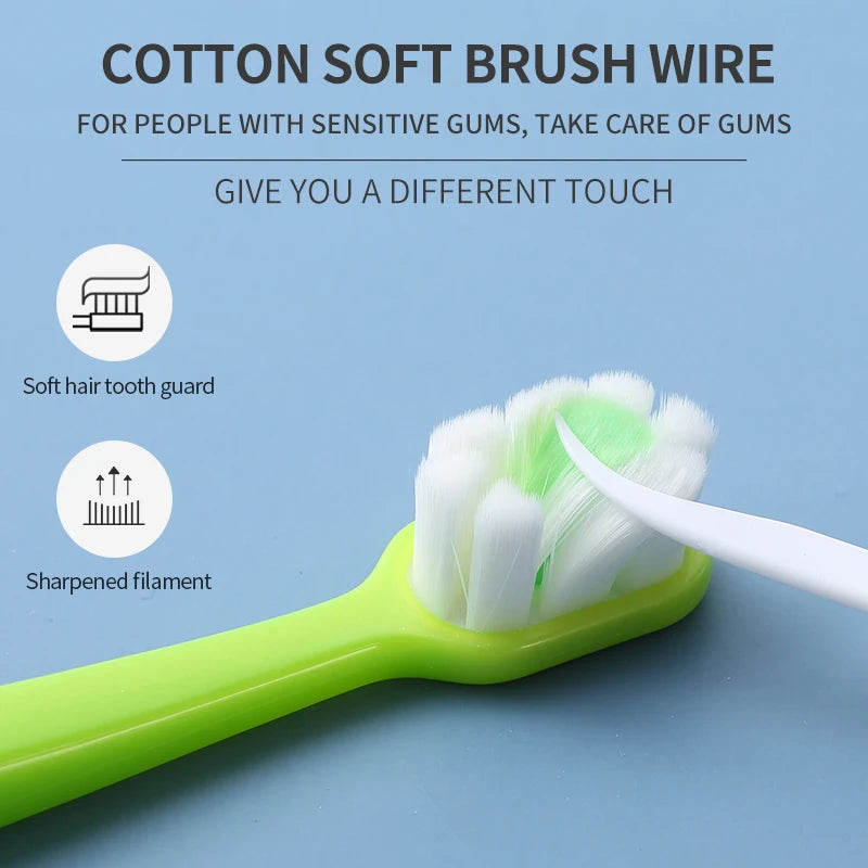 Gentle Bristle Toothbrushes for Sensitive Gums | Ideal for Daily Care