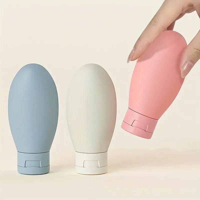 3pcs Travel Refillable Cosmetic Containers | Mini Travel Bottles Set